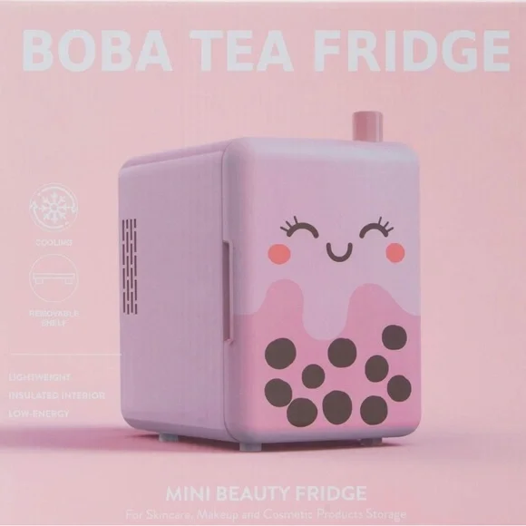 NIB Pink Mini Beauty Fridge - Picture 4 of 4